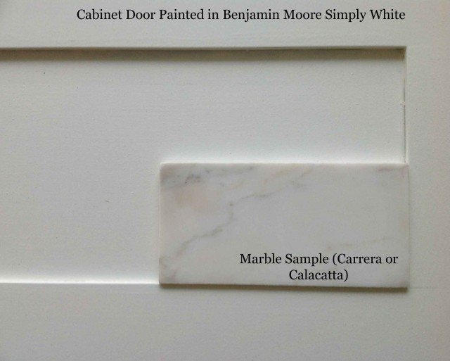 Carrera or Calacatta Sample copy